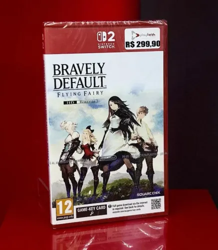 Nintendo Switch 2 Jogo Bravely Default Flying Fairy HD Remastered - Produto Novo 