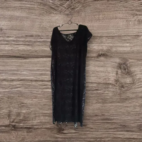 Saída de praia - em renda TamG