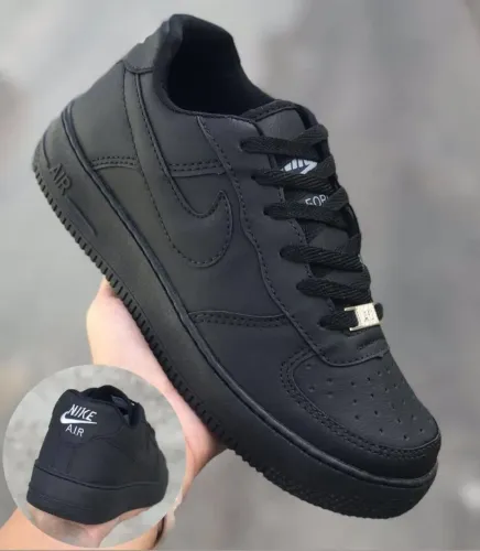 Tênis Nike Air Force 1 Preto - Novo