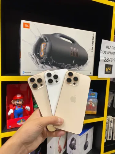 IPhone 16 Pro Max 256GB seminovo - garantia em loja ate 18x no cartao