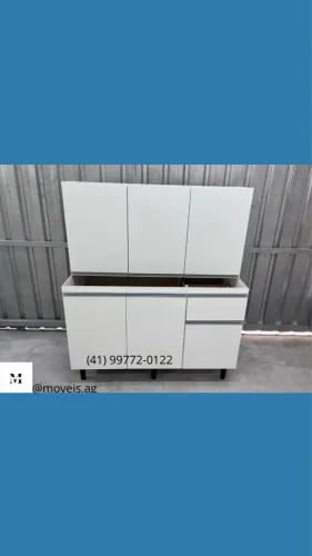 Armário de Cozinha ( Pia com Aéreo)