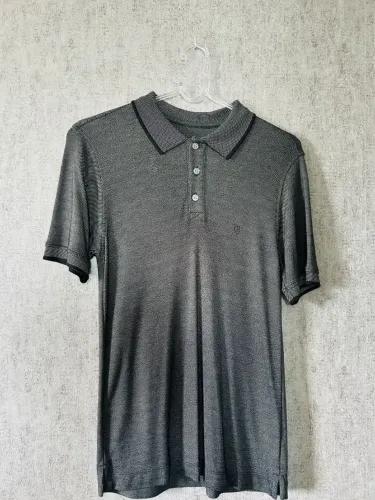 Camisa Polo Cinza Escuro