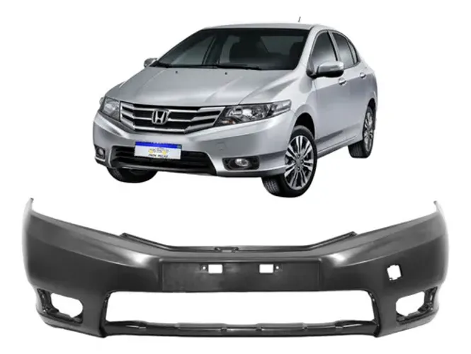 Parachoque Dianteiro Honda City 2013 2014 Novo