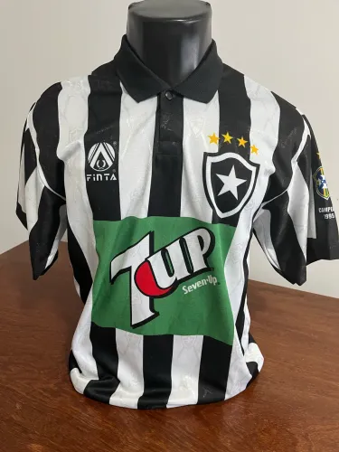 Camisa Botafogo Finta Seven UP 1995 1996 Tamanho G #7 Tulio