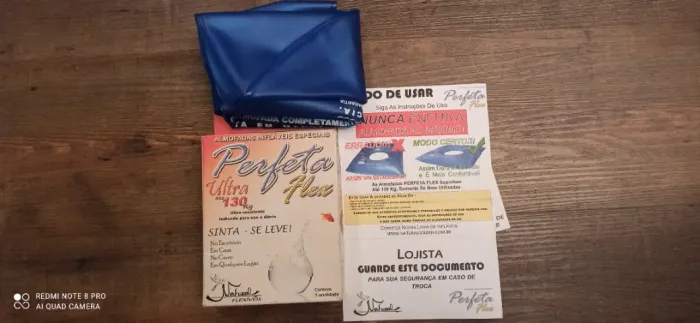 Almofada inflavel especial marca natual flexiveis