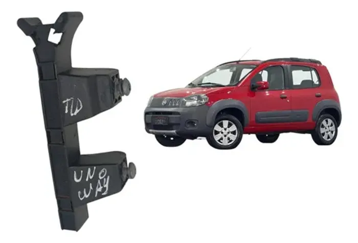 Suporte Guia Vidro Traseiro Direito Fiat Uno Way 2011 2012