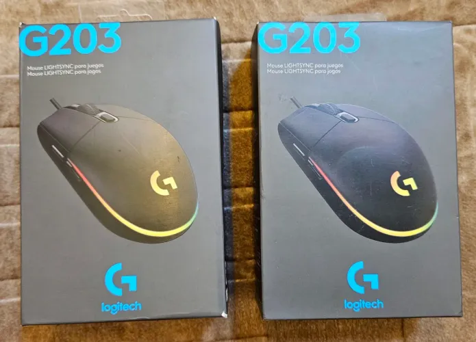 Mouse Logitech G203 Original na caixa promoção 
