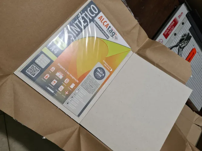 Papel Sintético A4 Alçatag - Polaseal 0.1 (8 folhas cada)