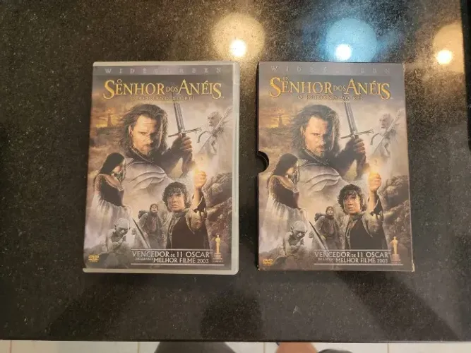 Lote DVD O Senhor dos Anéis (Edição Dupla Widescreen) - As Duas Torres + O Retorno do Rei 