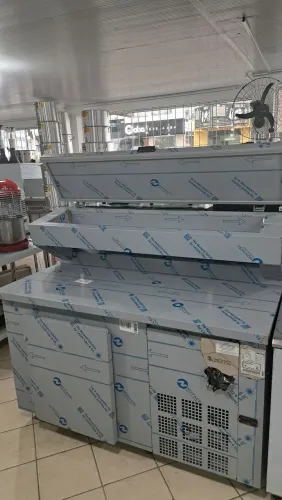 Ac balcão refrigerado 1.50mt Gelopar condimentadora