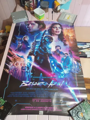 Cartaz Besouro Azul!Oficial