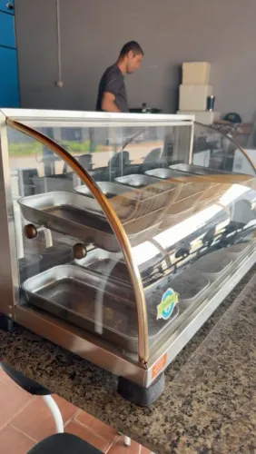 estufa para salgados