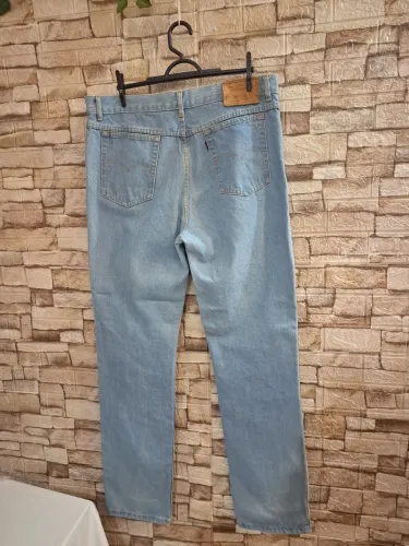 Calça Jeans Levi's Clássica Reta Vintage Masculina - Tam 48