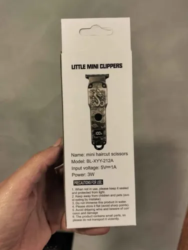 MÁQUINA KEMEI ORIGINAL PARA CORTAR CABELO E BARBA | VISOR DIGITAL LED