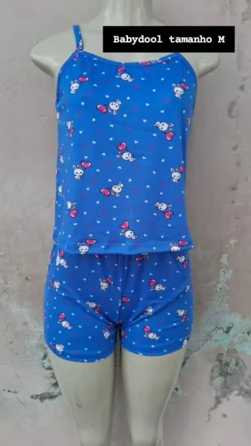 Moda Íntima Feminina..Lingerie, Babydoll, Camisolas e Pijamas Novos