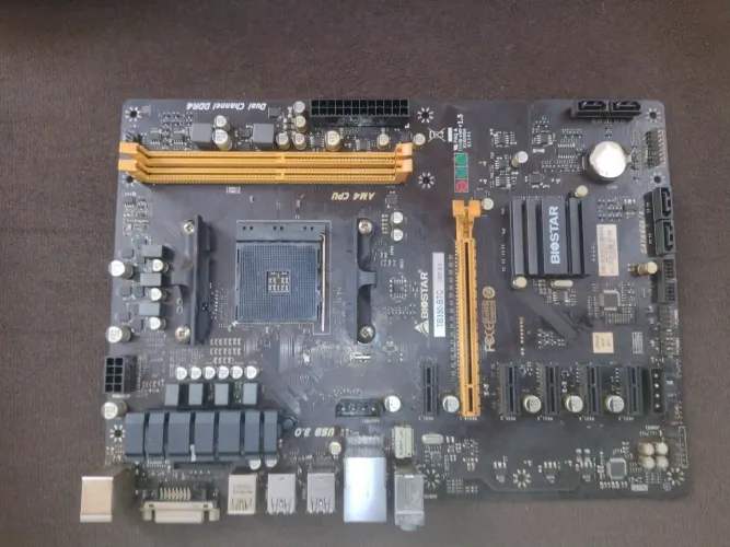 Placa Mãe Am4 B350 Biostar BTC