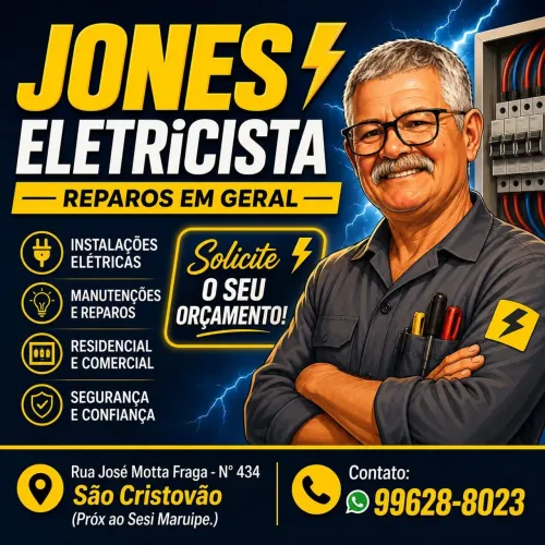 Eletricista residencial e predial