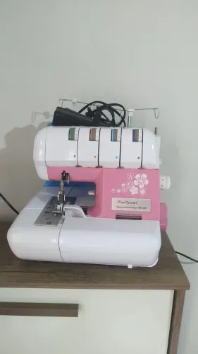 maquina overlock caseira