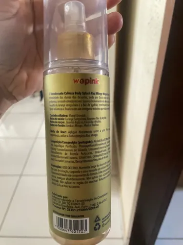 PERFUME WEPINK - BODY SPLASH