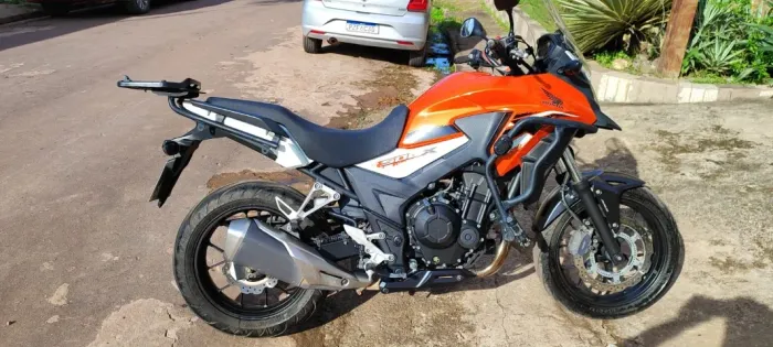 Moto Honda CB 500X impecável, valor abaixo da tabela