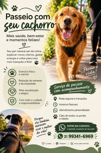 PASSEIO COM SEU PET