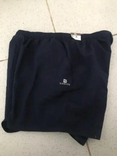 Short Masculino Domyos Decathlon Original - Azul Marinho - TAM GG Novo Com Etiquetas. 