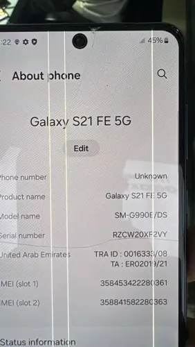 Vendo ou Troco Galaxy S21 Fe