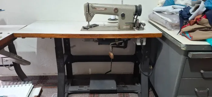 Maquina costura reta industrial