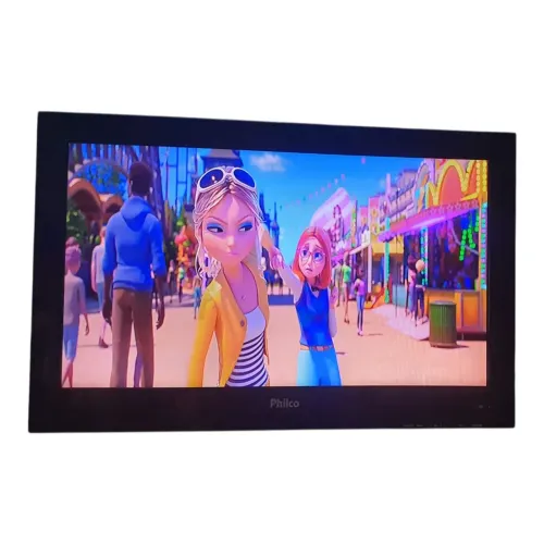TV Philco 24"Pol. é Digital Só Encaixar a Antena e Assistir