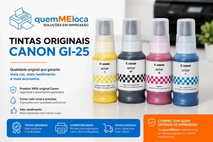 Tintas Canon GI-15 Originais e Lacradas (MAXIFY GX2010 / GX1010) - Preço de Oportunidade!