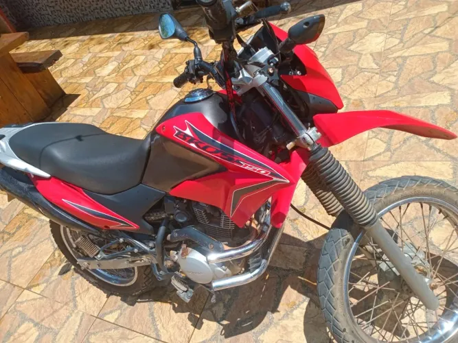 OPORTUNIDADE! HONDA BROS 150 VERMELHA - 2011