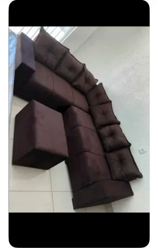 Sofá com Puff 