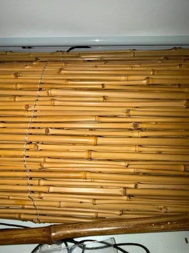 Persiana de bambu natural