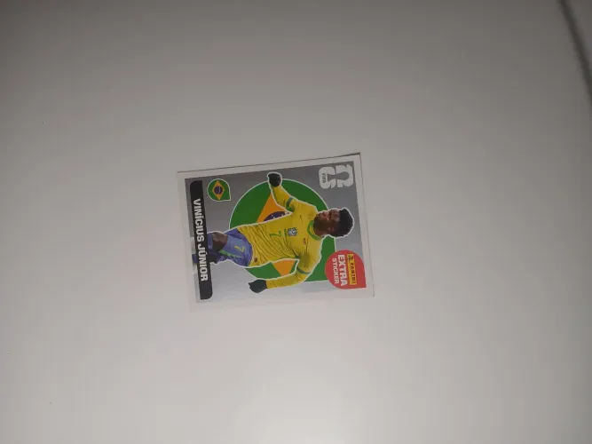 figurinha de prata Vinicius Junior copa 2026