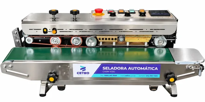 Máquina seladora automática CETRO CASM 1000