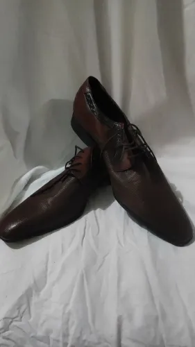 Sapato Social Derby Klus Original Marrom 43