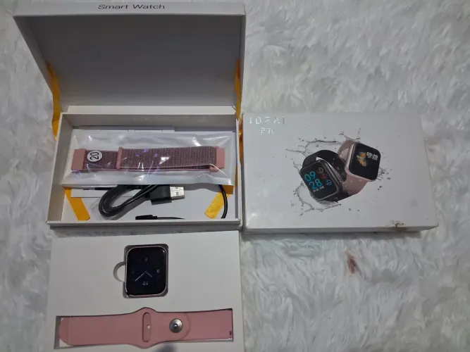 Relógio intelligente Feminino com duas pulseiras original