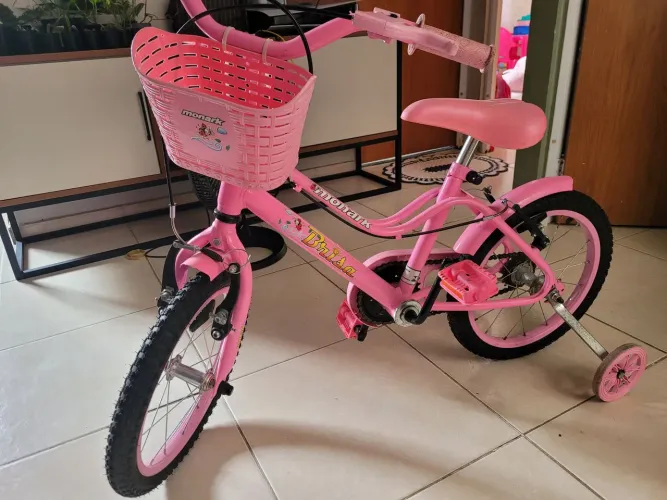 BICICLETA MONARK ROSA