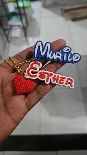 Chaveiro, porta joias, porta celular