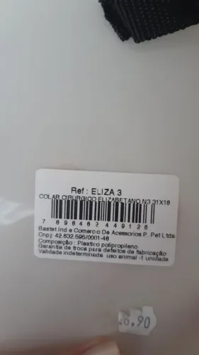 Colar elisabetano/cone para pet