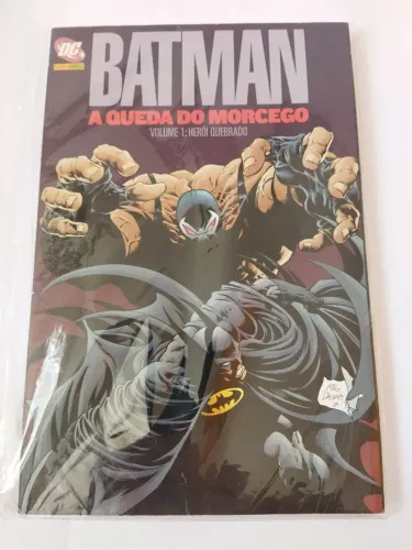 Batman A Queda do Morcego Volume 1 - Panini Capa Cartão