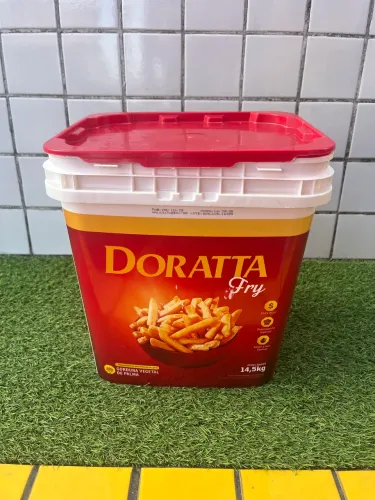 Balde vazio de gordura