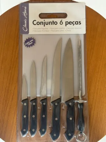 Faqueiro 6 peças Tramontina - Tábua grátis