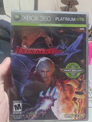 [COLECIONADOR] Devil May Cry 4 Xbox 360 - Completo + Lacre Original