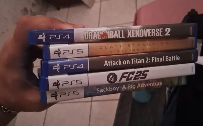 Lote de Jogos PS4/PS5