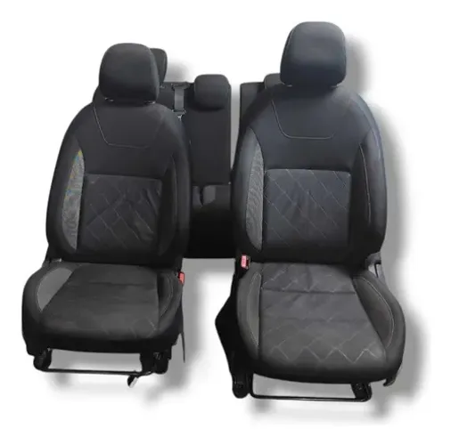 Jogo De Banco Tecido Nissan Kicks 2017 2022 Original Original
