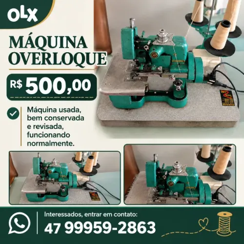 Vendo Máquina Overlok 