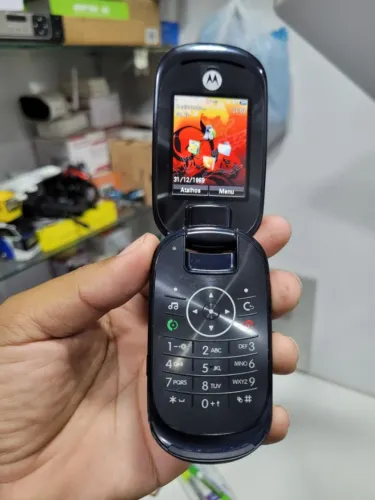 Motorola U9 PEBL Celular Antigo Retrô Vintage Coleção Colecionador