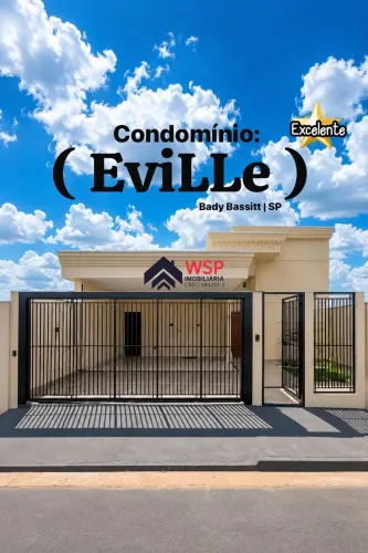 Condomínio Eville - Casa à venda no bairro Eville Bady Bassitt - Bady Bassitt/SP