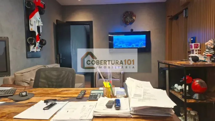 Sala comercial luxuosa e mobiliada para locação, 220 m², 01 vaga, por R$ 15.000,00, Vila B